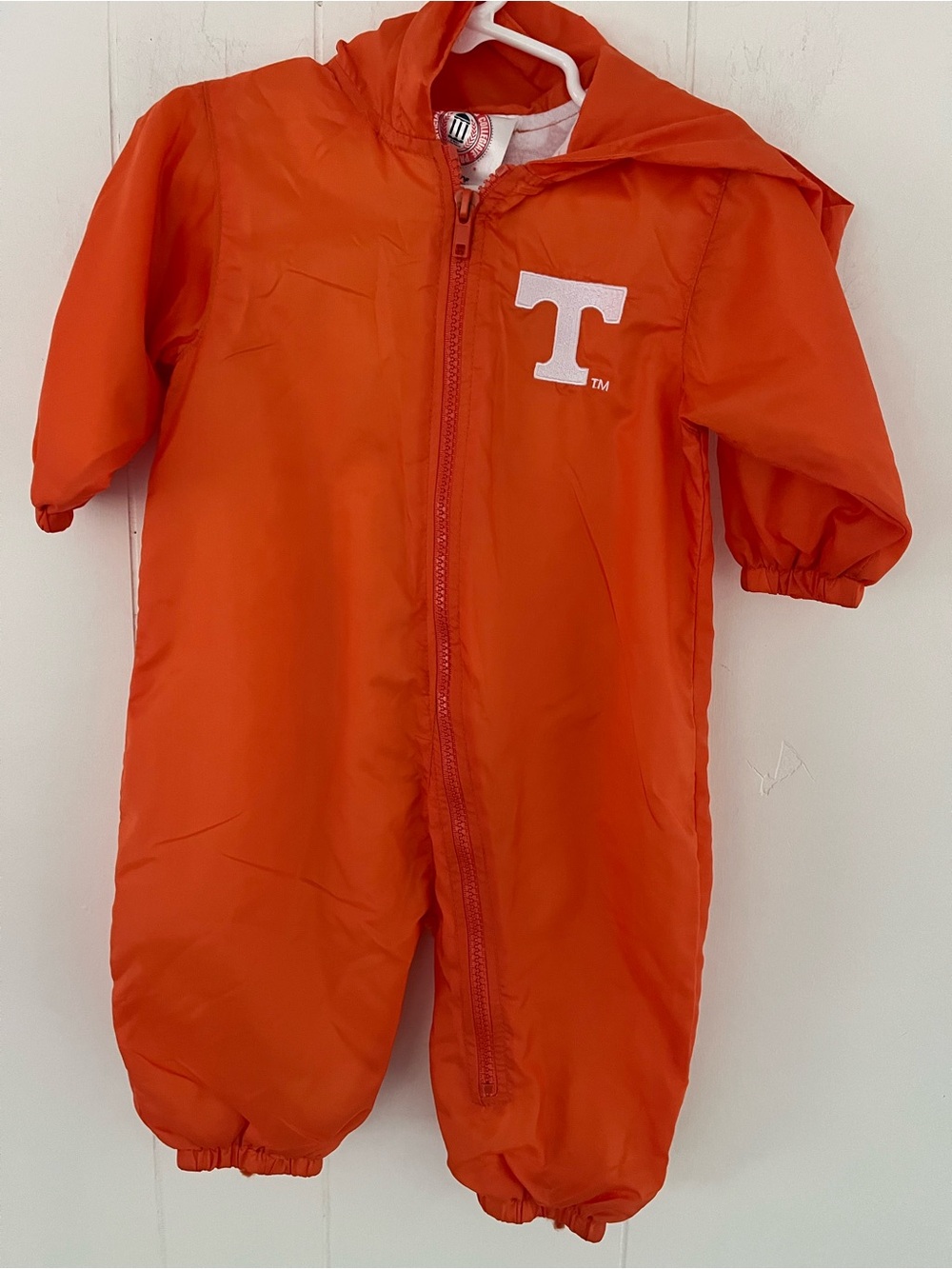 Tennessee Volunteers 1pc Windbreaker Jumpsuit VOLS Size 12 Months - Picture 16 of 16